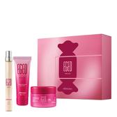 Imagem da oferta Kit Presente Egeo Dolce: Desodorante Colônia 10ml + Merengue Hidratante Desodorante 85g+ Creme para as Mãos 50g - O Boticário