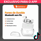 Imagem da oferta BETTDOW Fone Bluetooth 5.3 - Microfone Controle Touch AndroidiOS