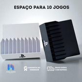 Imagem da oferta Suporte Porta jogos Playstation | PS3 PS4 PS5 | Até 10 JOGOS