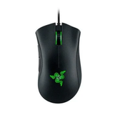 Imagem da oferta Mouse Gamer Razer Deathadder Essential LED Verde 6400 DPI 5 Botões Preto - RZ0103850100R3M1