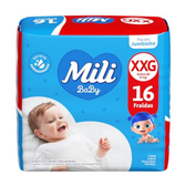 Imagem da oferta Fralda Mili Baby XXG 16 unidades