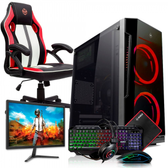 Imagem da oferta PC Gamer Mancer Teseu IV 16GB SSD 240GB + AMD-4700S + GeForce GTX 1050 Ti + Fonte 500W + Cadeira Gamer + Monitor 21'' + Kit Periféricos - 36834