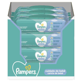 Imagem da oferta Lenços Umedecidos Pampers Cuidado de Bebê 576 Unidades