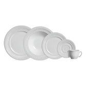 Imagem da oferta Aparelho De Jantar 20 Peças Branco Poppy De Cerâmica - Scalla Cerâmica