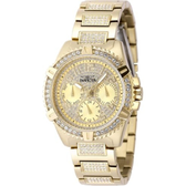 Imagem da oferta Invicta Celestial Lady 37 mm Aço Inoxidável Ouro Prata + Mostrador Dourado Quartzo VH63