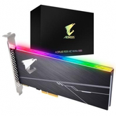 Imagem da oferta SSD Gigabyte Aorus RGB AIC 512 GB PCIe NVMe Leituras: 3480 MB/s e Gravações: 2100 MB/s - GP-ASACNE2512GTTDR