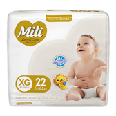 Imagem da oferta Mili Fralda Xg Pacote De 22 Fraldas