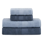 Imagem da oferta Jogo De Toalhas Buddemeyer Bella Extra Soft Banho 4 Peças Azul Claroazul Marinho