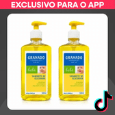 Imagem da oferta Kit Sabonete Líquido de Glicerina Granado Bebê Tradicional 500ml - 2 unidades