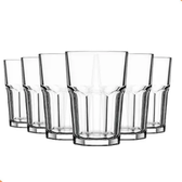 Imagem da oferta Jogo De 6 Copos Em Vidro 350ml Ideal Para Água, Suco E Drinks - Rio Glass