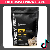 Imagem da oferta Whey Core 70% de Proteína Concentrada - 900g - Soldiers Nutrition