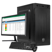 Imagem da oferta PC Home Essential S Intel Core i3 8GB DE RAM SSD 240GB Completo com Monitor e Periféricos