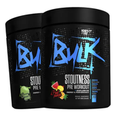 Imagem da oferta Kit 2x Pré Treino Bulk Nutrition Stoutness 300g Maçã E Frutas