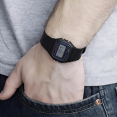 Imagem da oferta Relógio Casio Masculino Digital Preto de Resina W-59-1VQ