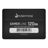 Imagem da oferta SSD Rise Mode Gamer Line 120GB 2.5" SATA III Leitura: 530 MBs Gravação: 520 MBs Preto - RM-SSD-120