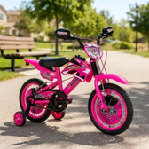Imagem da oferta Bicicleta Infantil Moto Cross Aro 16 - Rosa
