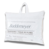 Imagem da oferta Travesseiro Toque De Pluma Buddemeyer 50x70cm Algodão Branco