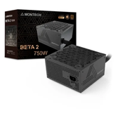 Imagem da oferta Fonte Montech Beta 2, 750W, Preto Beta2750w