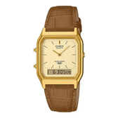 Imagem da oferta Relógio vintage Casio AQ-230EGL-9a Local Barrio Belgrano em marrom dourado