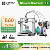 Imagem da oferta Bambu Lab A1 Combo 3D Printer Auto Leveling
