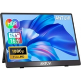 Imagem da oferta Antuvi Monitor Portátil 15.6'', 1080p, Mini Segunda De Notebook Extensor De Tela, Ultra-slim E Portátil, Com Alto-falante De Pé, Adequado Para Viag