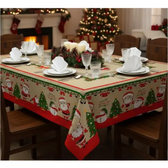 Imagem da oferta Toalha de Mesa de Natal 3 Metros 8 Lugares