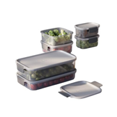 Imagem da oferta Electrolux Kit 6 Potes Herméticos Plástico Multiuso Vedação Silicone