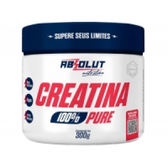 Imagem da oferta Absolut Nutrition, Creatina em pó monohidratada, 100% pura, sem sabor, importada, 300 gramas