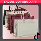Imagem da oferta Bolsa Gocase Tote Mini Clear Alça Removível Minimalista Moderna
