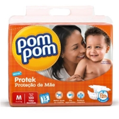 Imagem da oferta Fralda Pom Pom Protek Proteção De Mãe M 86 unidades