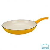 Imagem da oferta Frigideira em Alumínio Anonidização e Revestimento Cerâmico com 32cm eCook Ceramic Amarelo - Lock & Lock