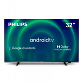 Imagem da oferta Smart TV Philips 32" LED HD Android TV 32PHG6917/78 Dolby Atmos Dolby Digital