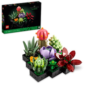 Imagem da oferta LEGO Botanicals Suculentas - Conjunto de Construção para Adultos Anos 18+ - Plantas Artificiais Decorativas para Lar