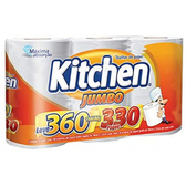 Imagem da oferta DEKEAN Papel Toalha Kitchen Ultra Jumbo 360 Folhas