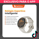 Imagem da oferta Smartwatch Bettdow c GPS - Chamada BT Saúde 1.43" Display 3ATM