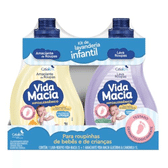 Imagem da oferta Kit Vida Macia (Lava Roupas E Amaciante - Glicerina E Camomila) 2 X 1L
