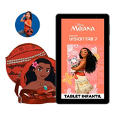Imagem da oferta Tablet Positivo Vision TAB 7 Moana - Processador Octa-Core 3GB RAM 64GB Armazenamento, Tela 7” IPS, Bateria 3100mAh, Android 14 Go, Wi-f