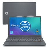 Imagem da oferta Notebook Vision C14 Celeron-N4020 4GB eMMC 256GB Intel UHD 600 Graphics Tela 14" HD Linux - C4256AI-14