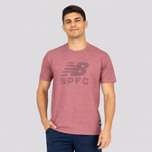 Imagem da oferta Camisa New Balance São Paulo Concentração 2025 Bordô