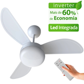 Imagem da oferta Ventilador de Teto Ventisol Fênix Inverter Controle Remoto Led Integrada - Bivolt