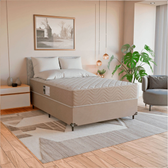 Imagem da oferta Cama Box Viúva + Colchão Prime Espuma D45 128x188x22cm