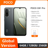Imagem da oferta Smartphone POCO C81 Pro Versão Global Tela de 6.9 polegadas 120Hz Bateria de 6000mAh UNISOC T7250 Octa Core HyperOS 3 C