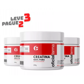 Imagem da oferta Kit 3 unidades de Creatina Pure 200G - oficialfarma