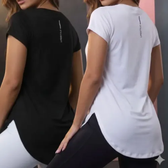 Imagem da oferta Kit 2 Blusas Academia Feminina Life Style