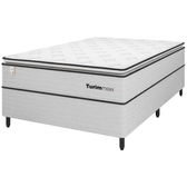 Imagem da oferta Cama Box (Box + Colchão) Casal Plumatex
