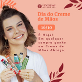 Imagem da oferta Ganhe Creme de Mãos em Qualquer Compra no Site