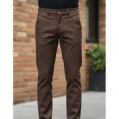 Imagem da oferta Calça Sarja Masculina Slim Bolso Embutido Com Elastano