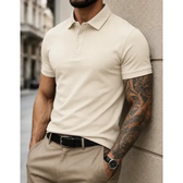 Imagem da oferta Camisa Polo Masculina Piquet Slim Manga Curta