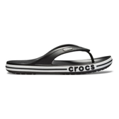 Imagem da oferta Chinelo Crocs Bayaband Flip Blackwhite