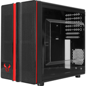 Imagem da oferta Gabinete Gamer Riotoro Small Mini Tower Black Sem Fonte Com 1 Fan CR1088